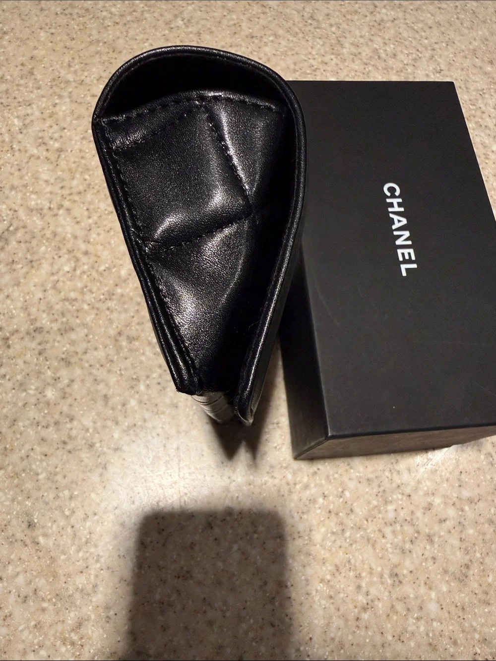 CHANEL Black Sunglasses Case